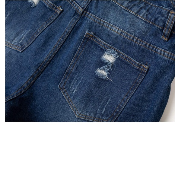 🔥SOLD🔥Overalls Pant Jeans Jumpsuit - Picture 4 of 5